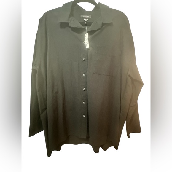 Madewell Tops - Madewell The Signature Poplin Oversized Shirt